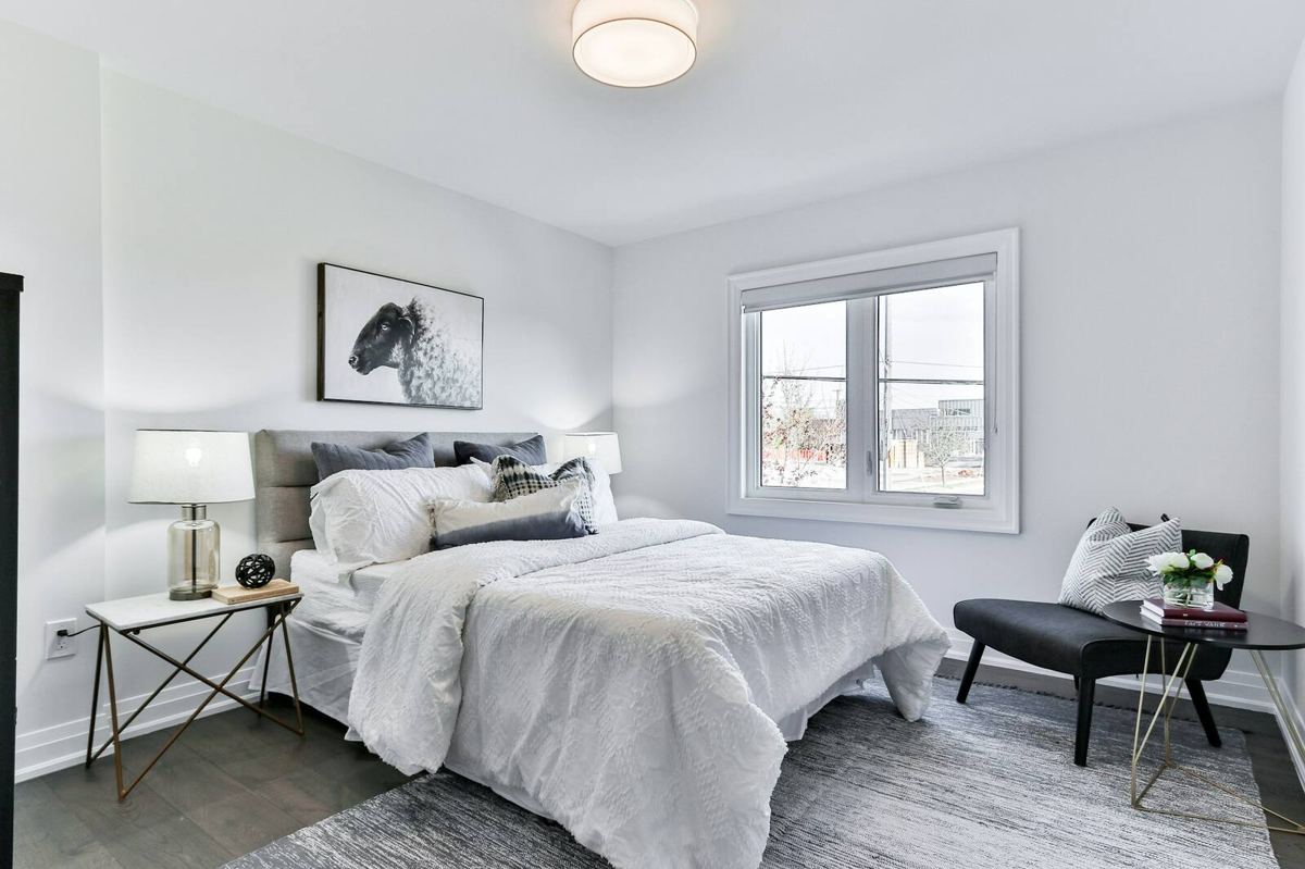 Fresh linens and open windows make a closed up room feel lived in again.